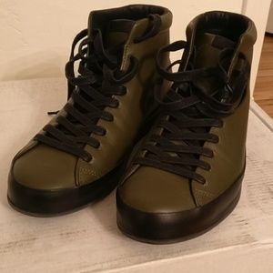 rag & bone green high top sneakers US size 9.5